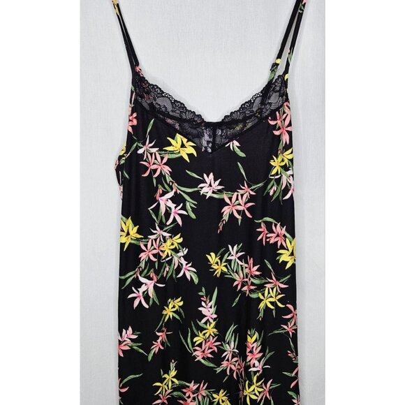 NWT Joyspun Womens Plus Size Knit Chemise Flowers Tropical 2X (18W-20W) - Picture 1 of 6
